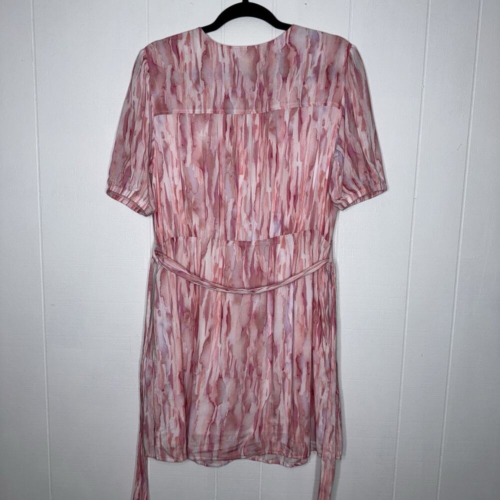 Cloth & Stone Anthropologie Women’s Pink Mini Dress Size Medium - Picture 4 of 7